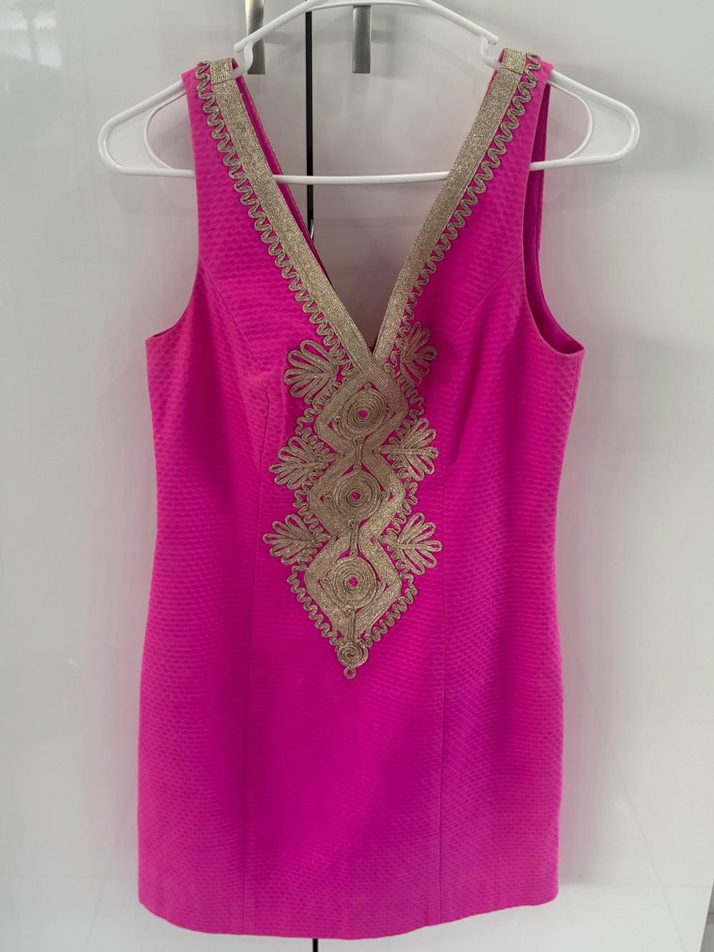Lilly Pulitzer Vibrant Pink Shift with Branded Label